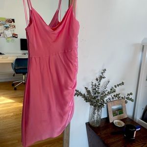 NWT Milly Silk Pink dress
